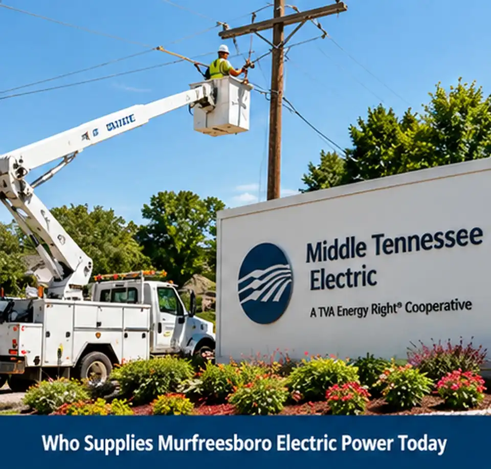 Who Supplies Murfreesboro Electric Power Today